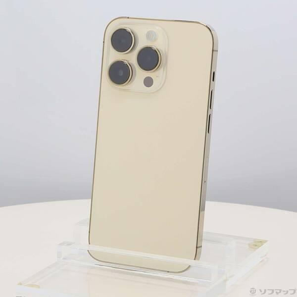 〔中古〕Apple(アップル) iPhone14 Pro 256GB ゴールド MQ173J／A SIMフリー〔305-ud〕 | 