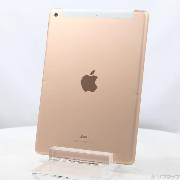 〔中古〕Apple(アップル) iPad 第6世代 128GB ゴールド NRM22J／A docomoロック解除SIMフリー〔377-ud〕 | 
