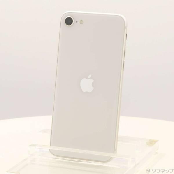 〔中古〕Apple(アップル) iPhone SE 第3世代 64GB スターライト MMYD3J／A SIMフリー〔377-ud〕 | 