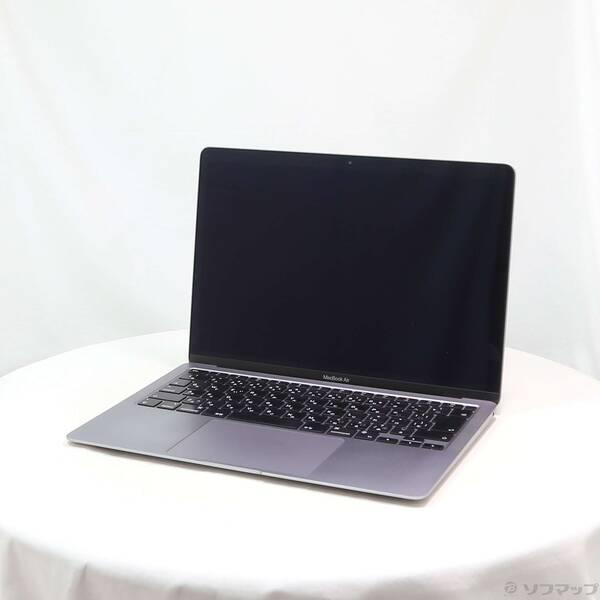 〔中古〕Apple(アップル) MacBook Air 13.3-inch Late-2020 MGN63J／A Apple M1 8コアCPU_7コアGPU 16GB SSD256GB スペースグレイ 〔26.3 Tahoe〕〔262-ud〕 | 