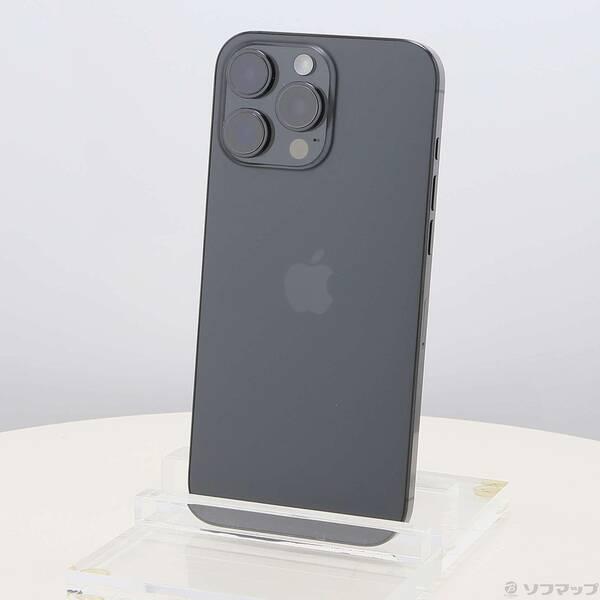 〔中古〕Apple(アップル) iPhone16 Pro Max 512GB ブラックチタニウム MYWL3J／A SIMフリー〔276-ud〕 | 