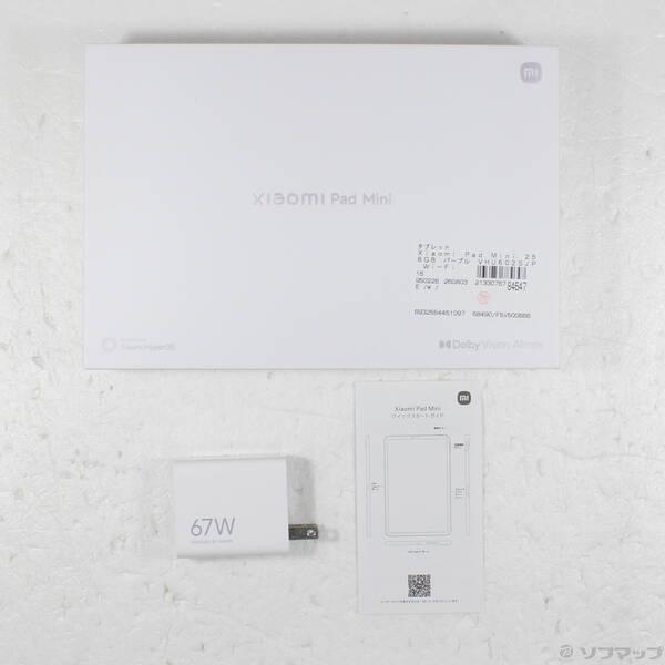 〔中古〕XIAOMI Xiaomi Pad Mini 256GB パープル VHU6025JP Wi-Fi〔349-ud〕 |  | 04