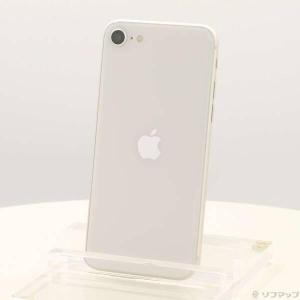 〔中古〕Apple(アップル) iPhone SE 第3世代 64GB スターライト MMYD3J／A SIMフリー〔251-ud〕 | 