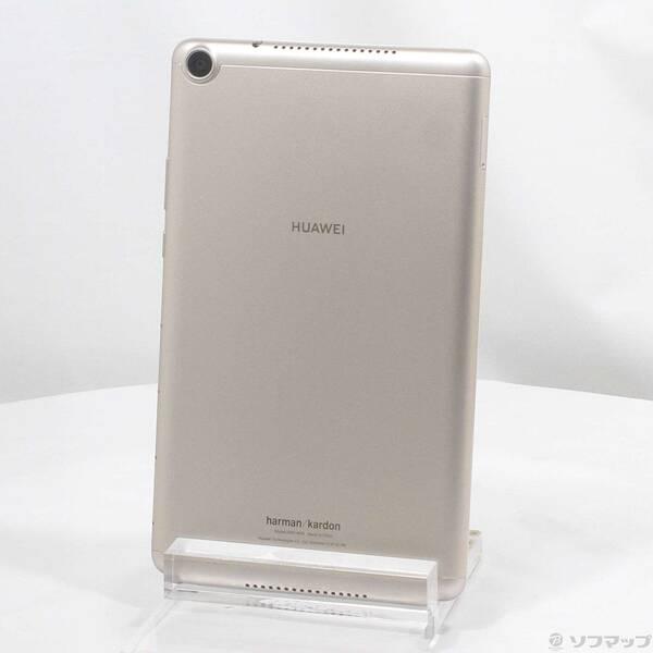 〔中古〕HUAWEI(ファーウェイ) MediaPad M5 lite 8 64GB シャンパンゴールド JDN2-W09 Wi-Fi〔348-ud〕 | 