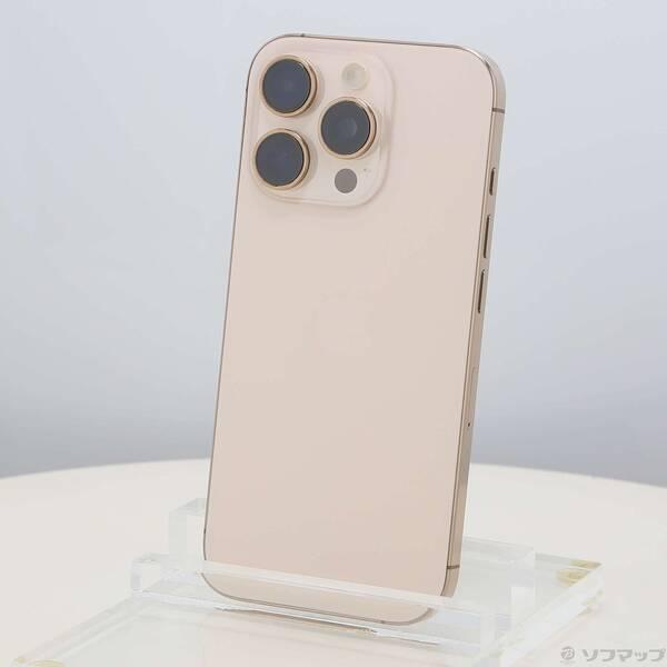 〔中古〕Apple(アップル) iPhone16 Pro 256GB デザートチタニウム MYN23J／A SIMフリー〔262-ud〕 | 