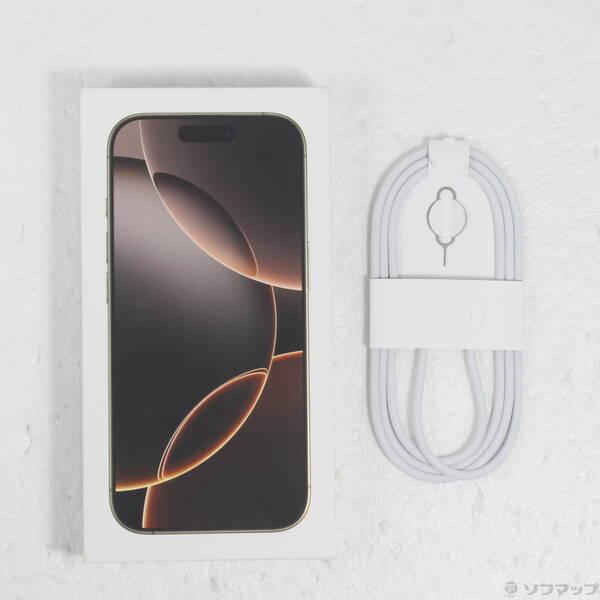 〔中古〕Apple(アップル) iPhone16 Pro 256GB デザートチタニウム MYN23J／A SIMフリー〔262-ud〕 |  | 04