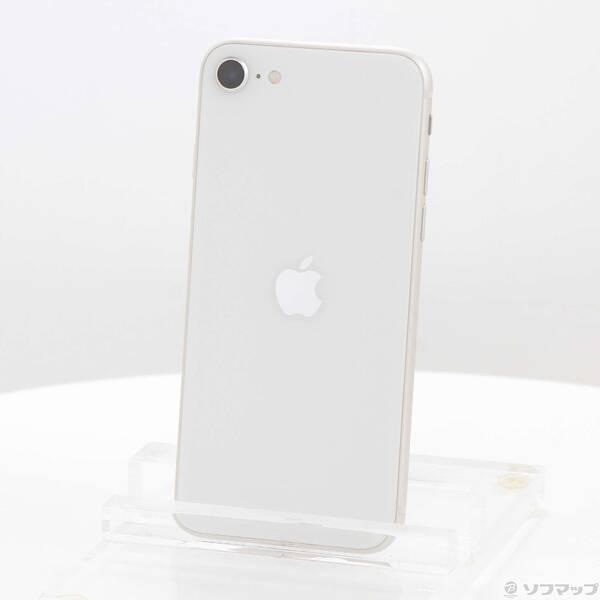 〔中古〕Apple(アップル) iPhone SE 第3世代 64GB スターライト MMYD3J／A SIMフリー〔198-ud〕 | 