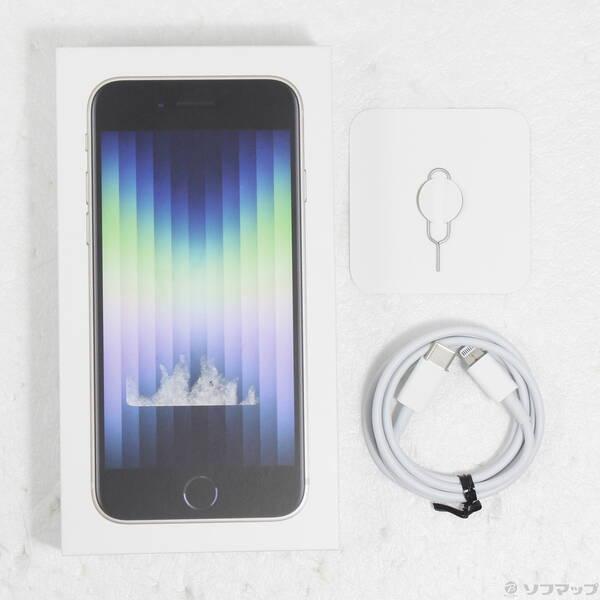 〔中古〕Apple(アップル) iPhone SE 第3世代 64GB スターライト MMYD3J／A SIMフリー〔344-ud〕 |  | 04