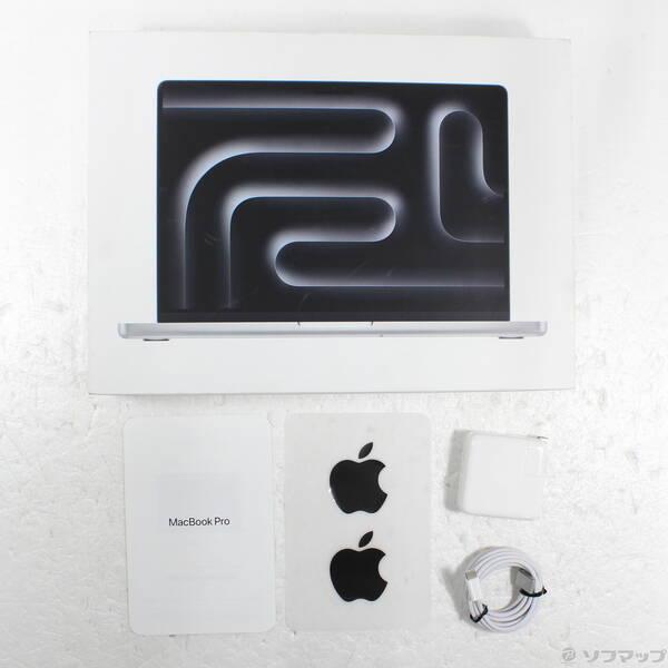 〔中古〕〔展示品〕 MacBook Pro 14.2-inch Late-2023 MR7J3J／A Apple M3 8コアCPU_10コアGPU 8GB SSD512GB シルバー 〔26.3 Tahoe〕〔258-ud〕 |  | 04