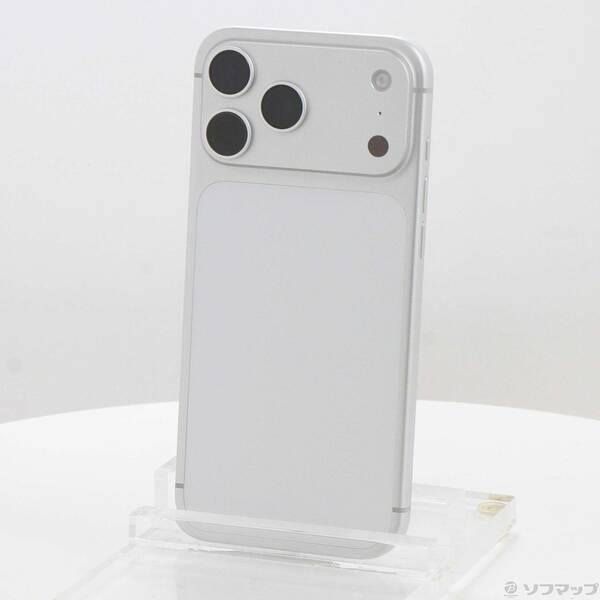 〔中古〕Apple(アップル) iPhone17 Pro Max 512GB ディープブルー NFYE4J／A SIMフリー (外装交換品 シルバー)〔258-ud〕 | 