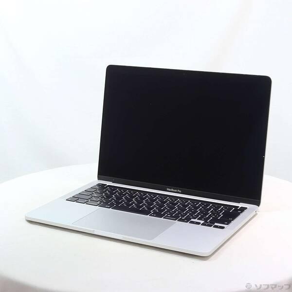 〔中古〕Apple(アップル) MacBook Pro 13.3-inch Late-2020 MYDC2J／A Apple M1 8コアCPU_8コアGPU 16GB SSD1TB シルバー 〔26.3 Tahoe〕〔276-ud〕 | 