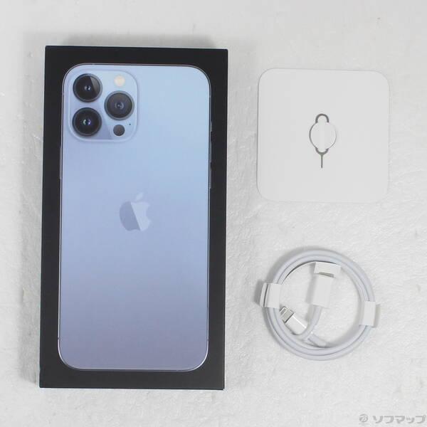 〔中古〕Apple(アップル) iPhone13 Pro Max 128GB シエラブルー MLJ73J／A SIMフリー〔276-ud〕 |  | 04