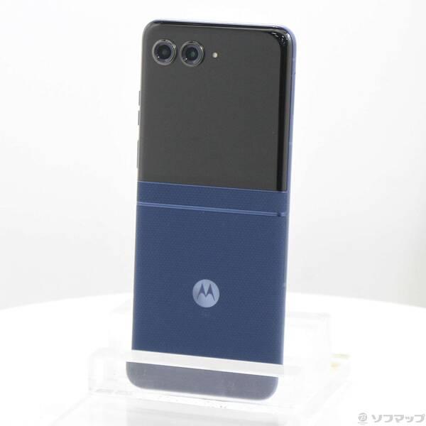 〔中古〕Motorola(モトローラ) motorola razr 60 512GB ジブラルタルシーネイビー PB8E0000JP SIMフリー〔258-ud〕 | 