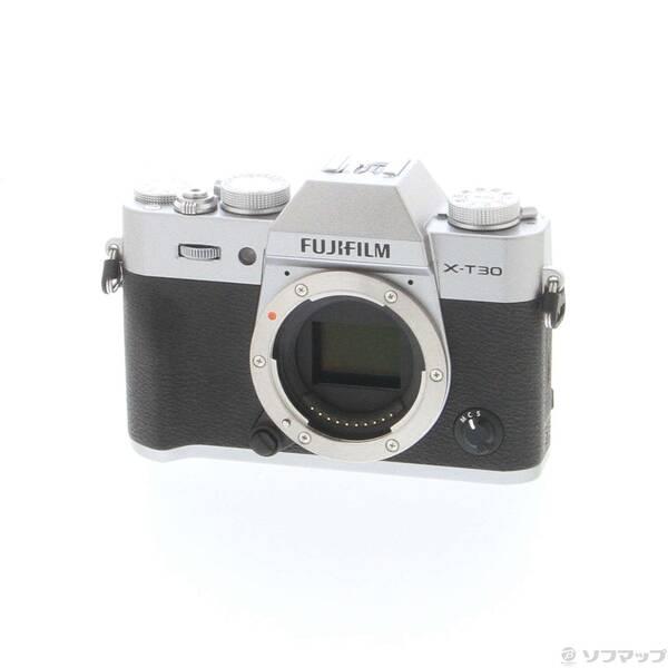 〔中古〕富士フイルム(FUJIFILM) FUJIFILM X-T30 III ボディ シルバー 日英2か国語モデル〔269-ud〕 | 