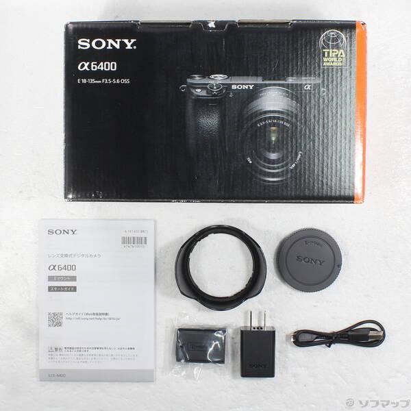 〔中古〕SONY(ソニー) α6400 ILCE-6400M 高倍率ズームレンズキット ブラック〔349-ud〕 |  | 05