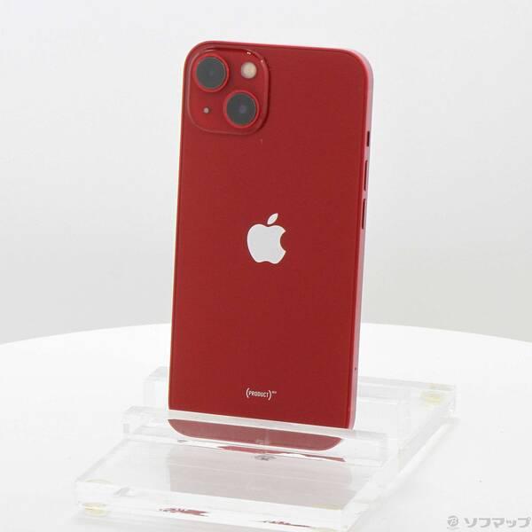 〔中古〕Apple(アップル) iPhone13 128GB プロダクトレッド MLNF3J／A SIMフリー〔371-ud〕 | 