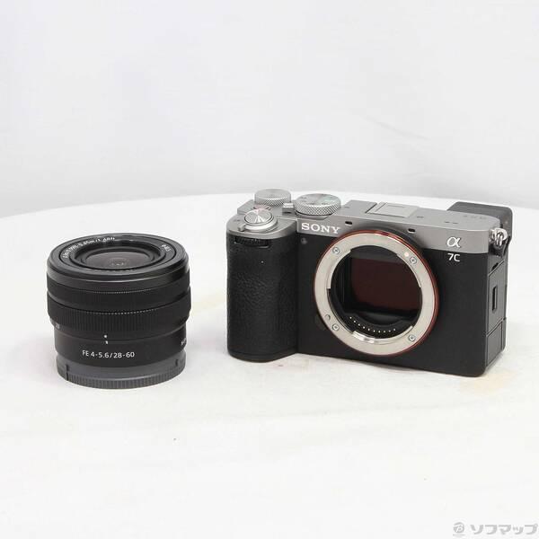 〔中古〕SONY(ソニー) α7C II ズームレンズキット シルバー ILCE-7CM2L S〔258-ud〕 | 