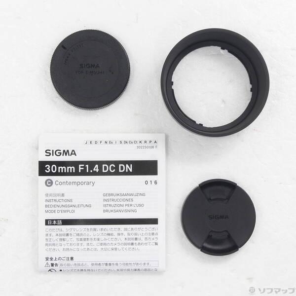 〔中古〕SIGMA(シグマ) SIGMA 30mm F1.4 DC DN (ソニーEマウント用)〔297-ud〕 |  | 04