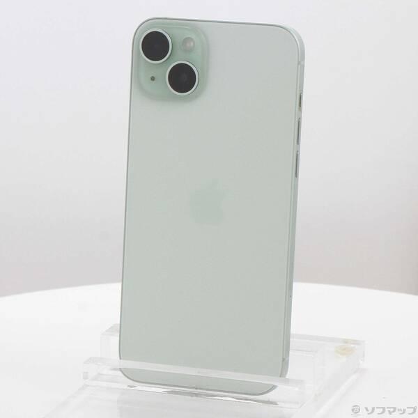 〔中古〕Apple(アップル) iPhone15 Plus 128GB グリーン MU0E3J／A SIMフリー〔305-ud〕 | 