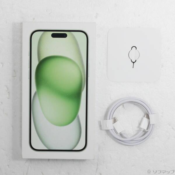 〔中古〕Apple(アップル) iPhone15 Plus 128GB グリーン MU0E3J／A SIMフリー〔305-ud〕 |  | 04