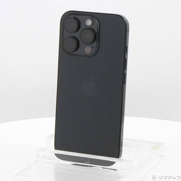 〔中古〕Apple(アップル) iPhone16 Pro 128GB ブラックチタニウム MYMV3J／A SIMフリー〔262-ud〕 | 