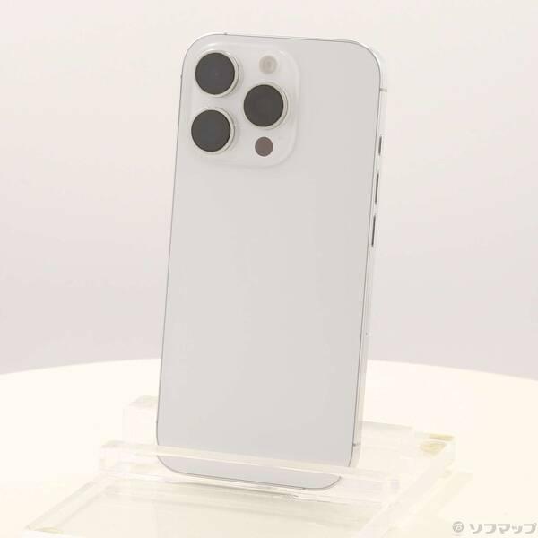 〔中古〕Apple(アップル) iPhone16 Pro 128GB ホワイトチタニウム MYMW3J／A SIMフリー〔305-ud〕 | 