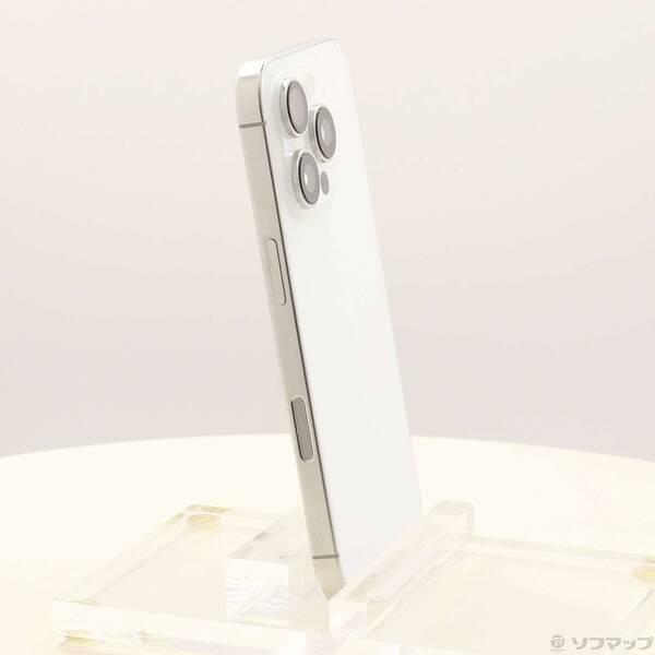 〔中古〕Apple(アップル) iPhone16 Pro 128GB ホワイトチタニウム MYMW3J／A SIMフリー〔305-ud〕 |  | 03