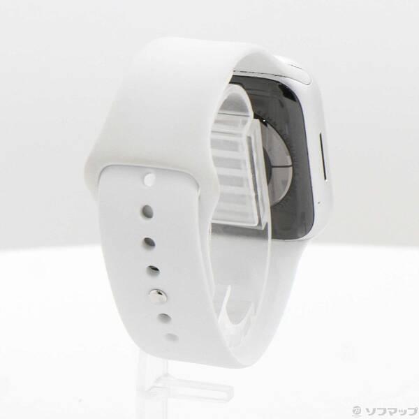 〔中古〕Apple(アップル) Apple Watch Series 8 GPS 45mm シルバーアルミニウムケース ホワイトスポーツバンド〔305-ud〕 |  | 02