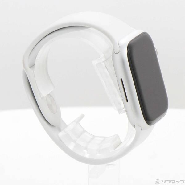 〔中古〕Apple(アップル) Apple Watch Series 8 GPS 45mm シルバーアルミニウムケース ホワイトスポーツバンド〔305-ud〕 |  | 03