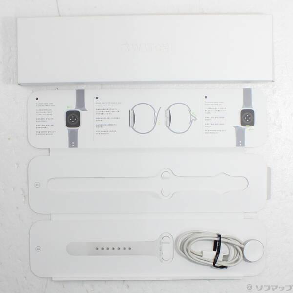 〔中古〕Apple(アップル) Apple Watch Series 8 GPS 45mm シルバーアルミニウムケース ホワイトスポーツバンド〔305-ud〕 |  | 04