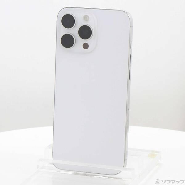 〔中古〕Apple(アップル) iPhone16 Pro Max 256GB ホワイトチタニウム MYWH3J／A SIMフリー〔305-ud〕 | 