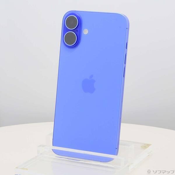 〔中古〕Apple(アップル) iPhone16 Plus 128GB ウルトラマリン MXVE3J／A SIMフリー〔198-ud〕 | 