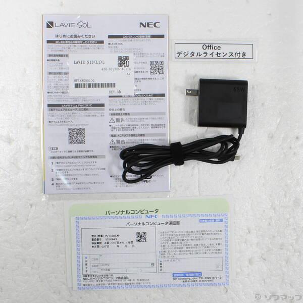 〔中古〕NEC(エヌイーシー) 〔展示品〕 LAVIE SOL PC-S1365LAP フェアリーパープル〔344-ud〕 |  | 04