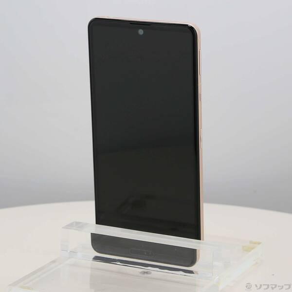 〔中古〕SHARP(シャープ) AQUOS sense5G 64GB ライトカッパー SH-53A docomoロック解除SIMフリー〔262-ud〕 |  | 02