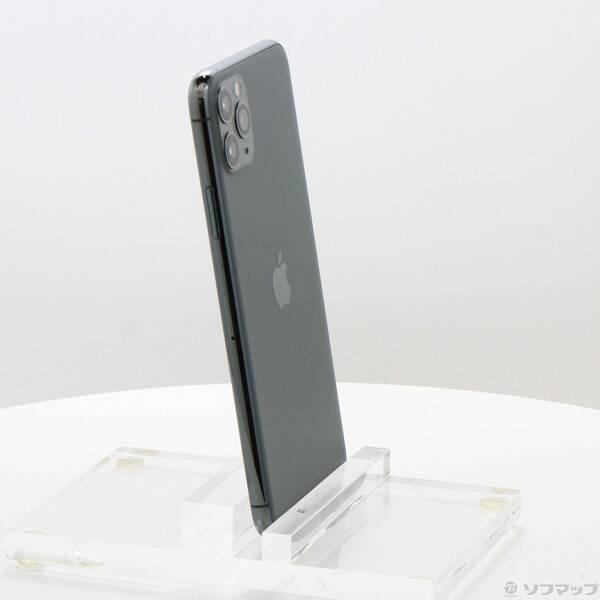 〔中古〕Apple(アップル) iPhone11 Pro Max 256GB ミッドナイトグリーン MWHM2J／A SIMフリー〔305-ud〕 |  | 03