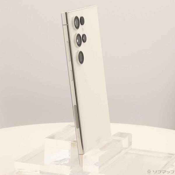 〔中古〕SAMSUNG(サムスン) Galaxy S23 Ultra 256GB クリーム SCG20 au SIMフリー〔344-ud〕 |  | 03