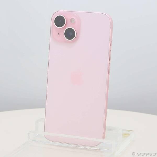 〔中古〕Apple(アップル) iPhone15 256GB ピンク MTMP3J／A SIMフリー〔258-ud〕 | 