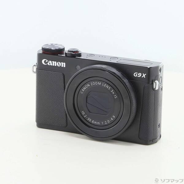 〔中古〕Canon(キヤノン) PowerShot G9 X MARK II ブラック〔262-ud〕 | 