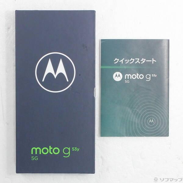中古〕Motorola(モトローラ) moto g53y 5G 128GB インクブラック