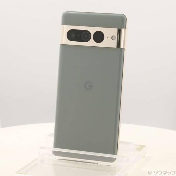〔中古〕GOOGLE(グーグル) Google Pixel 7 Pro 128GB ヘイゼル GA03464-JP SIMフリー〔258-ud〕 | 