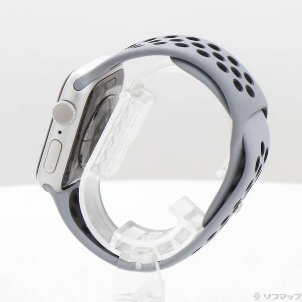 〔中古〕Apple(アップル) Apple Watch Series 6 Nike GPS 40mm シルバーアルミニウムケース オブシディアンミスト／ブラックNikeスポーツバンド〔305-ud〕 |  | 01