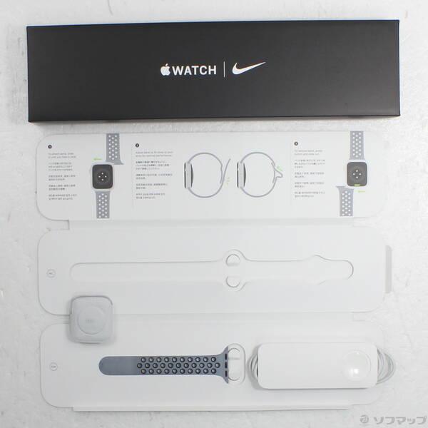 〔中古〕Apple(アップル) Apple Watch Series 6 Nike GPS 40mm シルバーアルミニウムケース オブシディアンミスト／ブラックNikeスポーツバンド〔305-ud〕 |  | 04