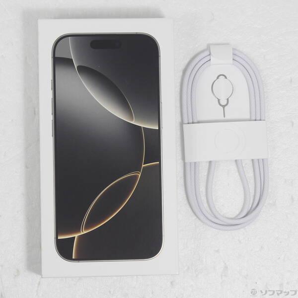 〔中古〕Apple(アップル) iPhone16 Pro 256GB ナチュラルチタニウム MYN33J／A SIMフリー〔198-ud〕 |  | 04