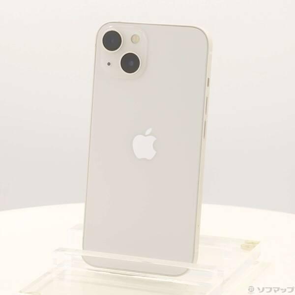 〔中古〕Apple(アップル) iPhone13 128GB スターライト MLND3J／A SIMフリー〔196-ud〕 | 