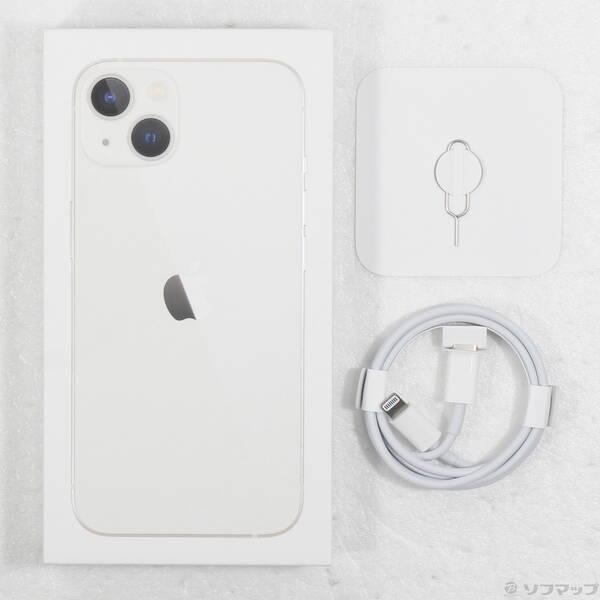〔中古〕Apple(アップル) iPhone13 128GB スターライト MLND3J／A SIMフリー〔196-ud〕 |  | 04
