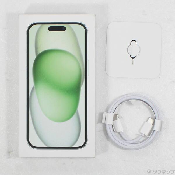 〔中古〕Apple(アップル) iPhone15 256GB グリーン MTMT3J／A SIMフリー〔371-ud〕 |  | 04