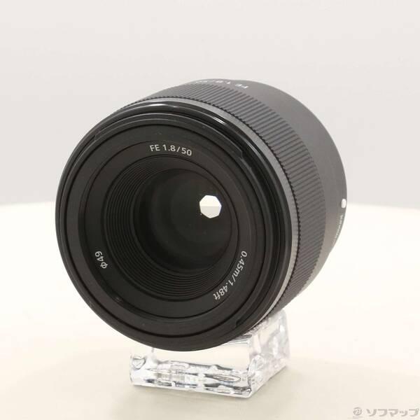 〔中古〕SONY(ソニー) FE 50mm F1.8 ブラック SEL50F18F〔297-ud〕 | 