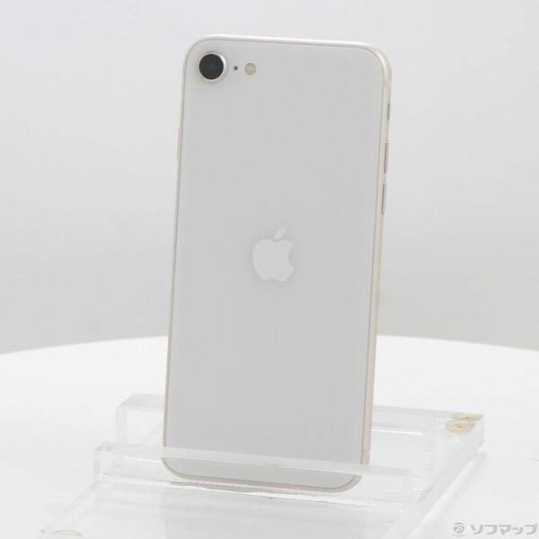 〔中古〕Apple(アップル) iPhone SE 第3世代 64GB スターライト MMYD3J／A SIMフリー〔371-ud〕 | 