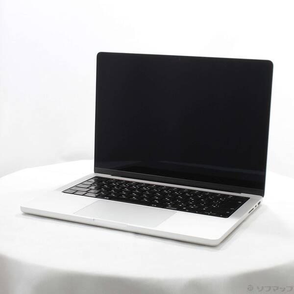 〔中古〕Apple(アップル) MacBook Pro 14.2-inch Late-2021 MKGR3J／A Apple M1 Pro 8コアCPU_14コアGPU 16GB SSD2TB シルバー 〔26.3 Tahoe〕〔352-ud〕 | 