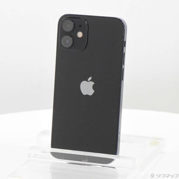 〔中古〕Apple(アップル) iPhone12 mini 64GB ブラック MGA03J／A SoftBank〔349-ud〕 | 